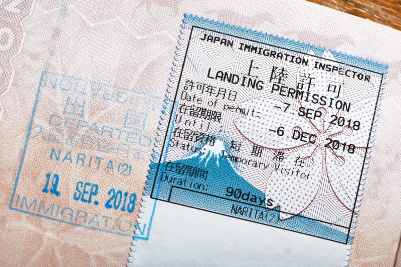 Japan Landing Permit